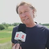Hans Kraay junior voor de camera van ESPN