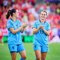 Caitlin Dijkstra en Renate Jansen