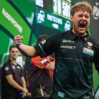 Kevin Doets stunt op WK darts
