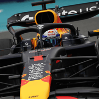 Max Verstappen in de RB21