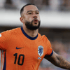 Memphis Depay scoort voor het Nederlands elftal