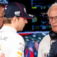 Helmut Marko met Max Verstappen