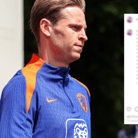 Frenkie de Jong moet het EK in Duitsland laten schieten
