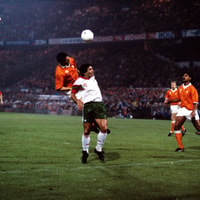 Nederland won op 16 oktober 1991 met 1-0 van Portugal.