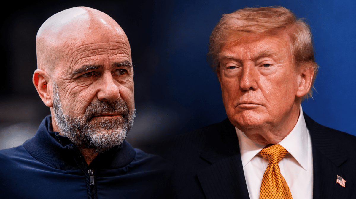 Peter Bosz en Donald Trump