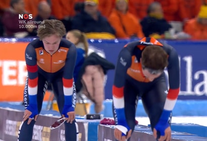 Chris Huizinga (rechts) en Stijn van de Bunt