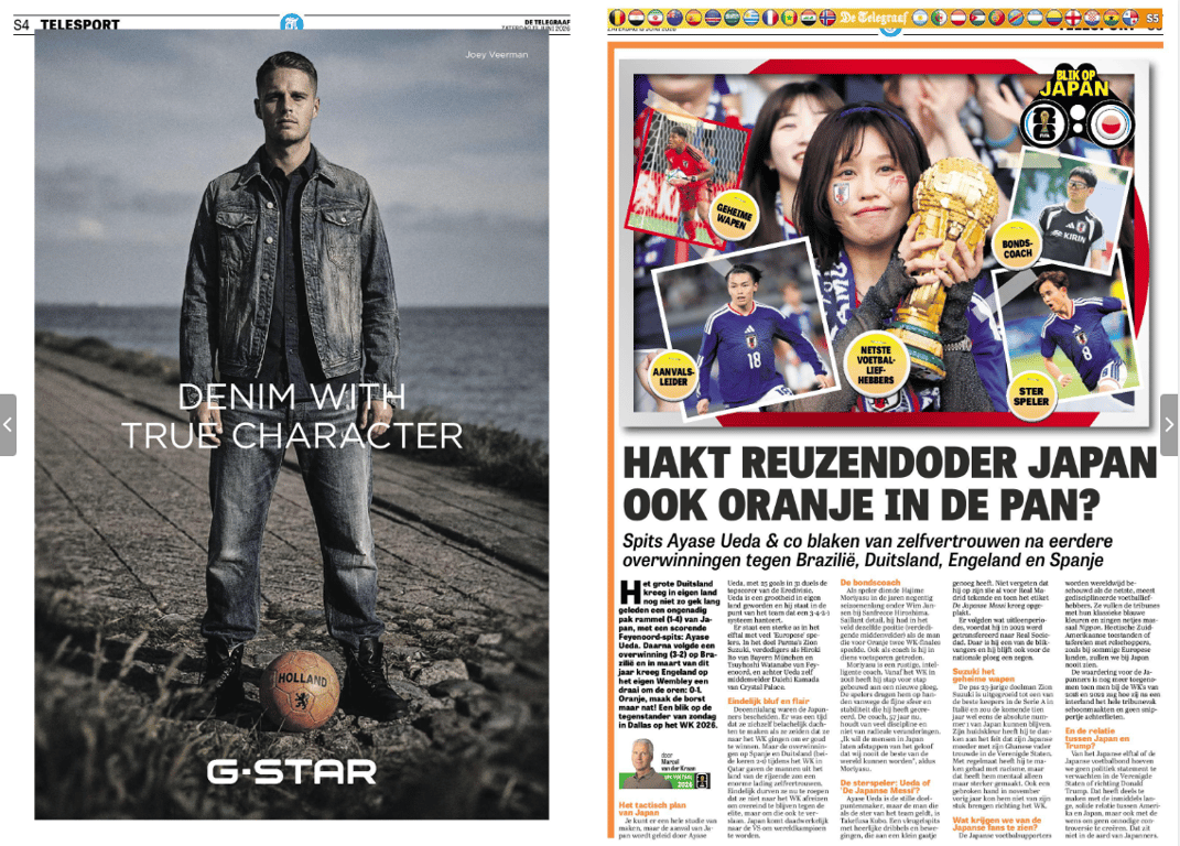 Joey Veerman provoceert Ronald Koeman met paginagrote advertentie in De Telegraaf