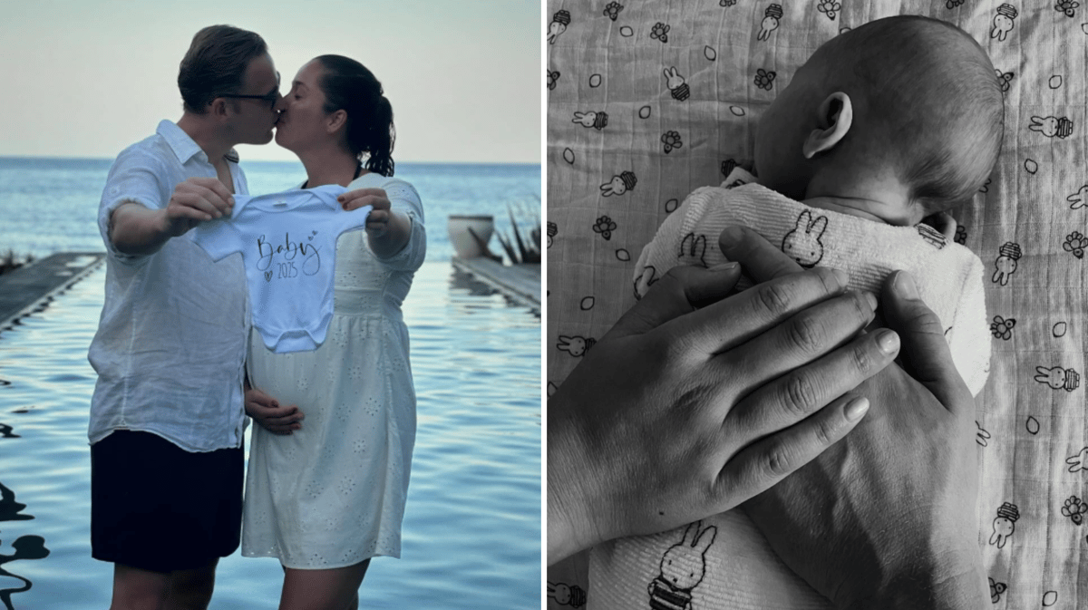 Ranomi Kromowidjojo en Ferry Weertman verwelkomen dochtertje