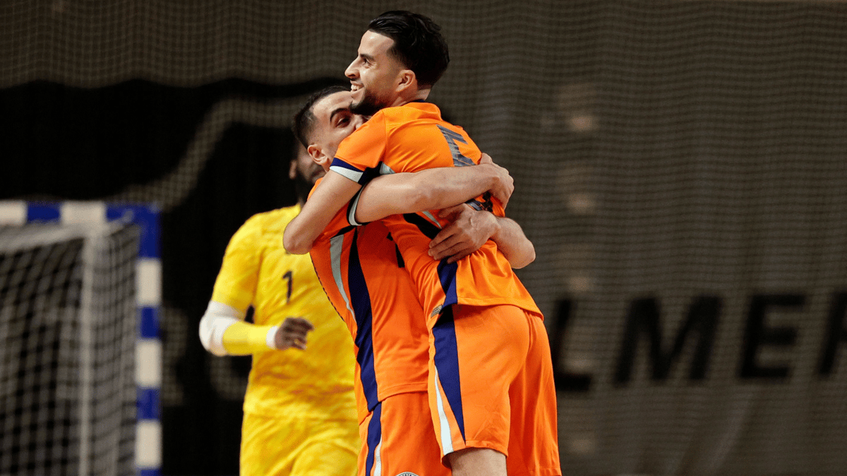 Oranje Futsal vol blijdschap