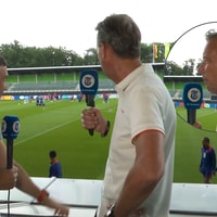 Pim Sedee en Valentijn Driessen, werkzaam voor De Telegraaf