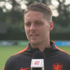 Joey Veerman voor de camera van ESPN