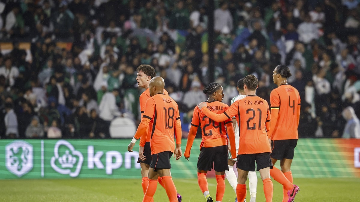Het Nederlands elftal
