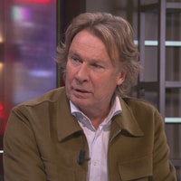 Hans Kraay junior in de studio van ESPN