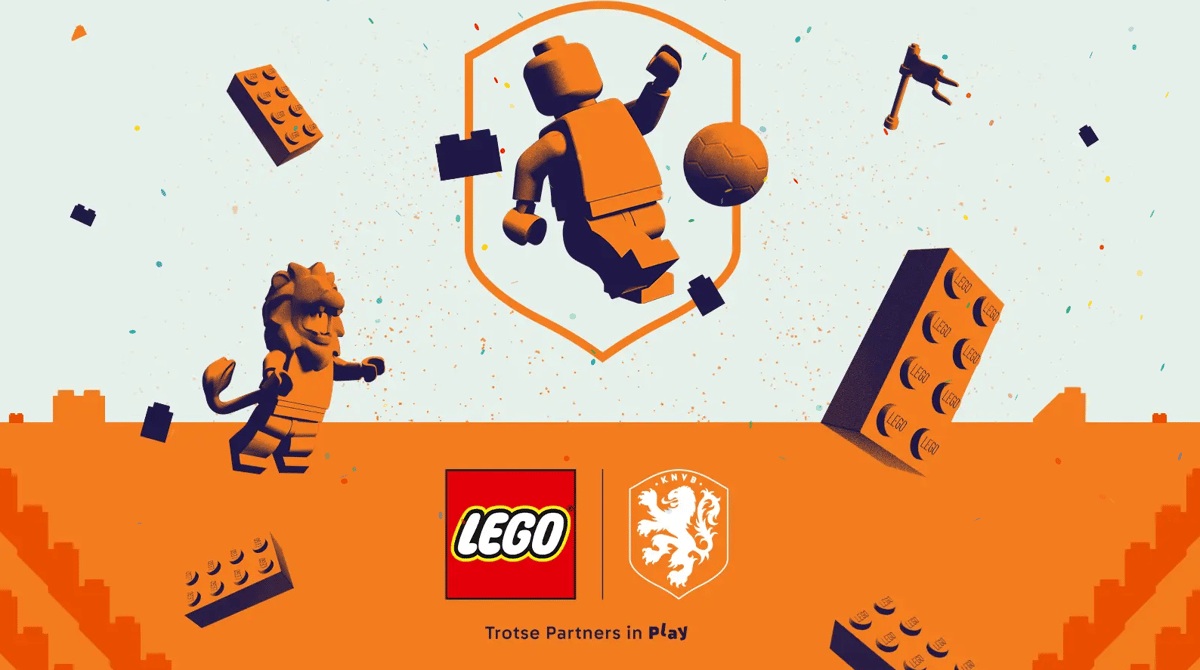 LEGO deelt gratis Oranje-stenen uit aan fans van Nederlands elftal