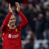 Virgil van Dijk in het shirt van Liverpool