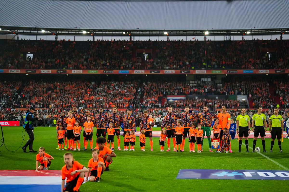 Het Nederlands elftal