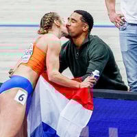 Lieke Klaver heeft een relatie met Terrence Agard