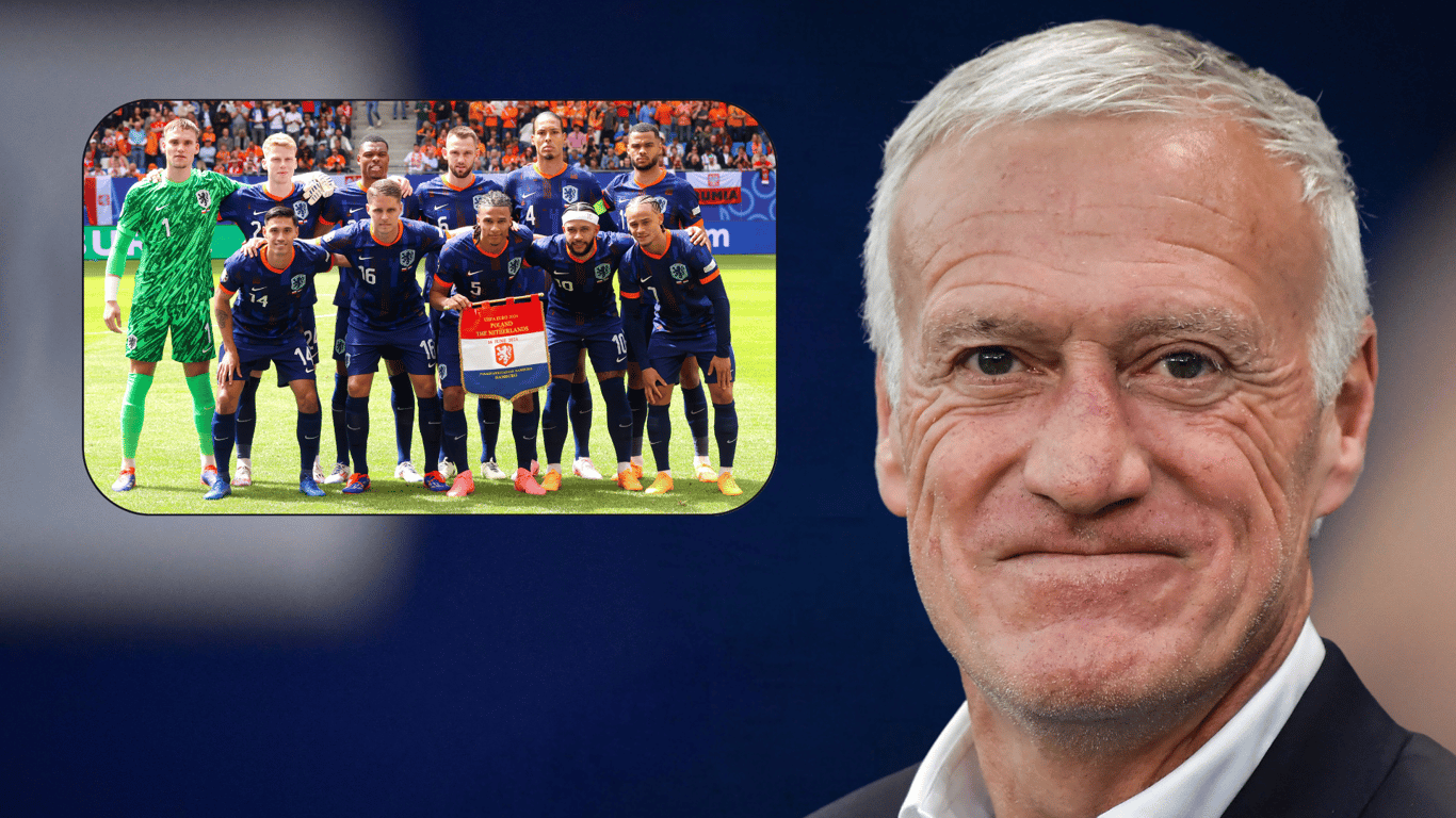 Didier Deschamps, bondscoach van Frankrijk