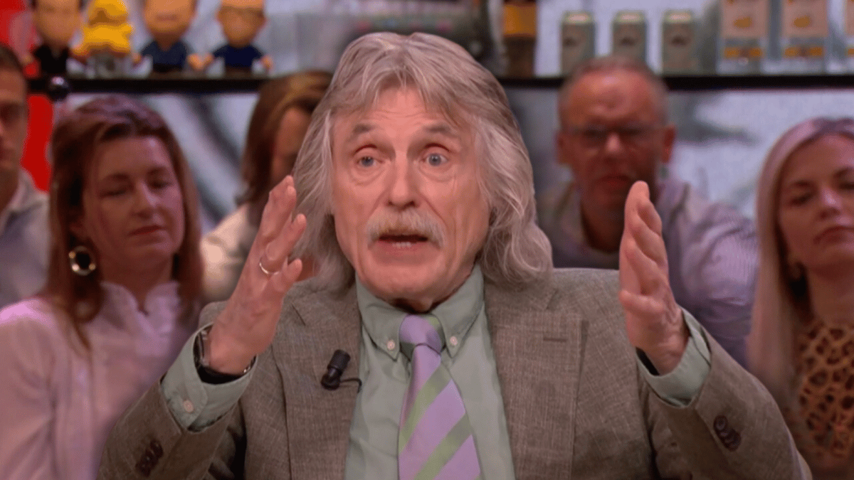 Johan Derksen bij Vandaag Inside Oranje op SBS 6