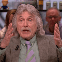 Johan Derksen bij Vandaag Inside Oranje op SBS 6