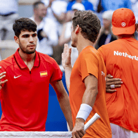  Tallon Griekspoor en Wesley Koolhof moeten hun meerdere erkennen in Rafael Nadal en Carlos Alcaraz.