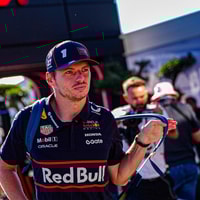 Max Verstappen tijdens de Grand Prix van Italië