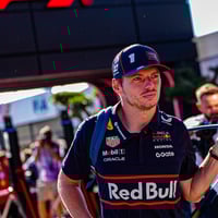 Max Verstappen tijdens de Grand Prix van Italië