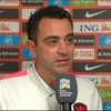 Xavi Hernández voor de camera van de NOS