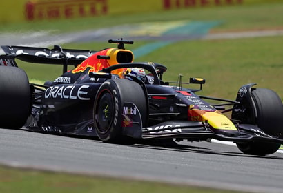 Max Verstappen in de RB21