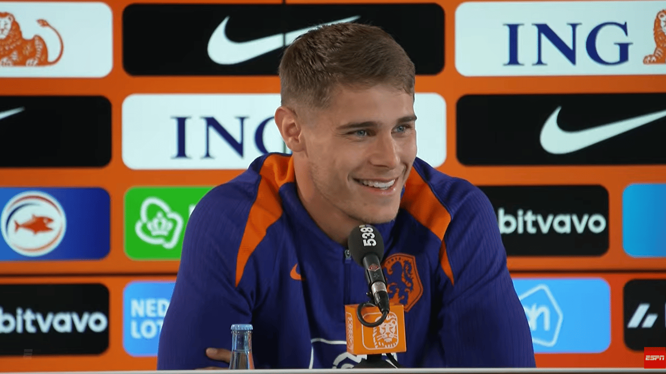 Micky van de Ven, Nederlands elftal, Nederland - Engeland