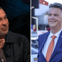 Ruud Gullit en Louis van Gaal