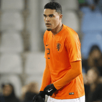 Danilho Doekhi in het shirt van Jong Oranje