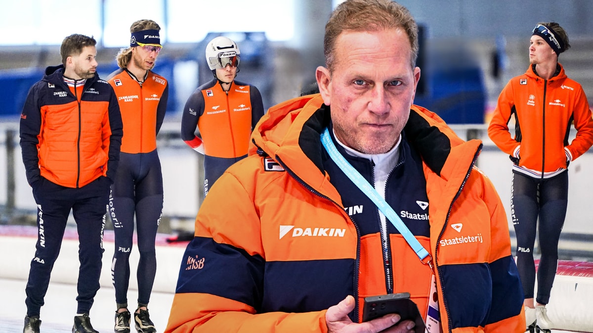 Rintje Ritsma, bondscoach van de ploegachtervolging