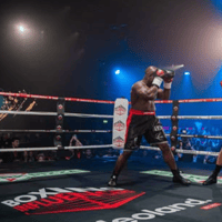 Melvin Manhoef versloeg Donny Roelvink tijdens Boxing Influencers