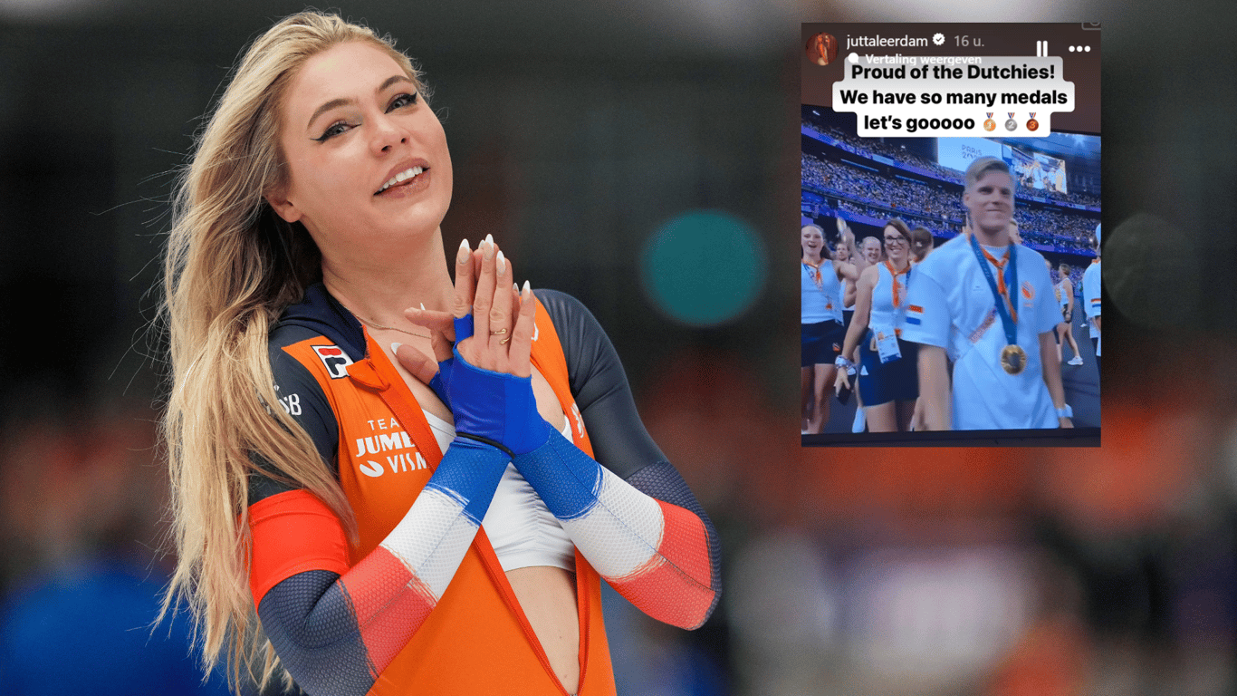 Jutta Leerdam, Jake Paul, Olympische Spelen, Parijs2024, TeamNL, schaatsen