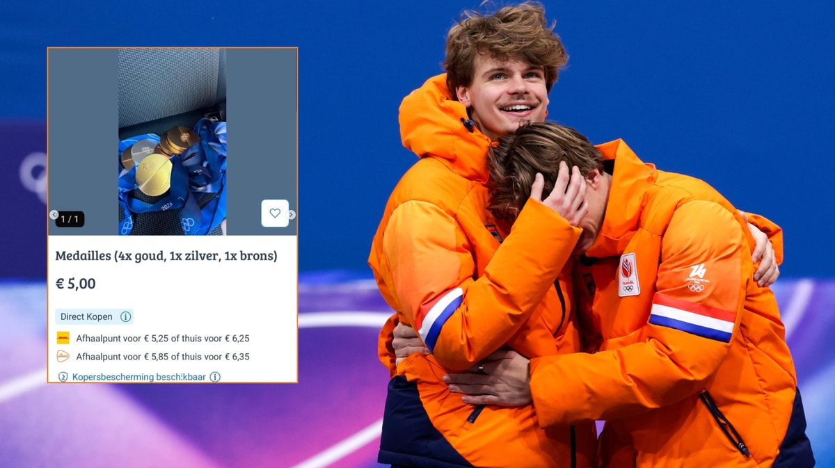 Broers Jens en Melle van 't Wout zetten olympische medailles 'te koop' op Marktplaats
