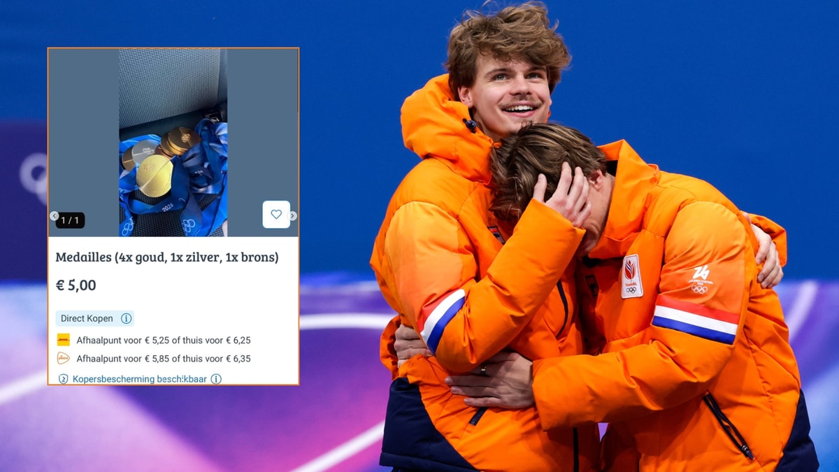 Broers Jens en Melle van 't Wout zetten olympische medailles 'te koop' op Marktplaats