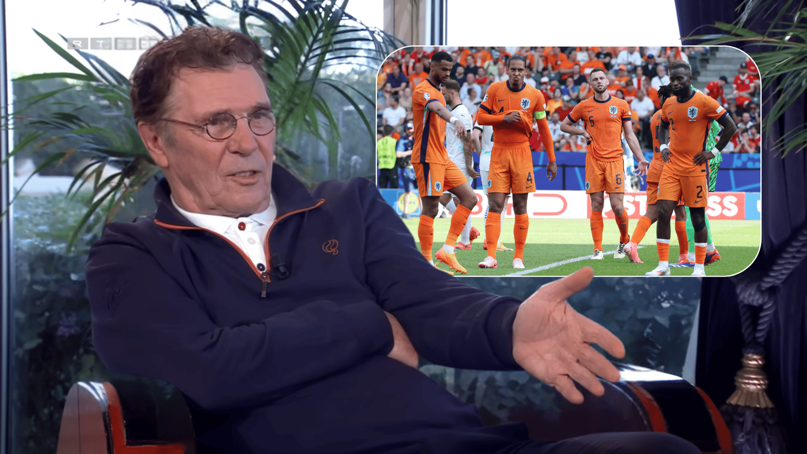 Willem van Hanegem, oud-speler van het Nederlands elftal