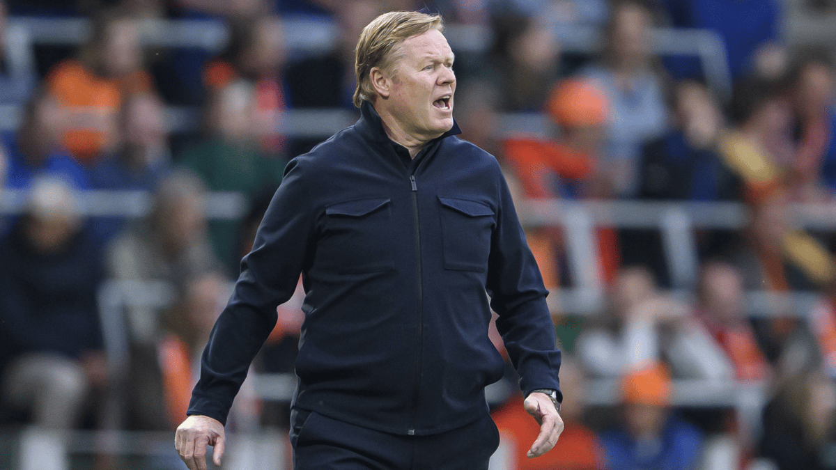 Bondscoach Ronald Koeman