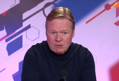 Ronald Koeman, bondscoach van het Nederlands elftal