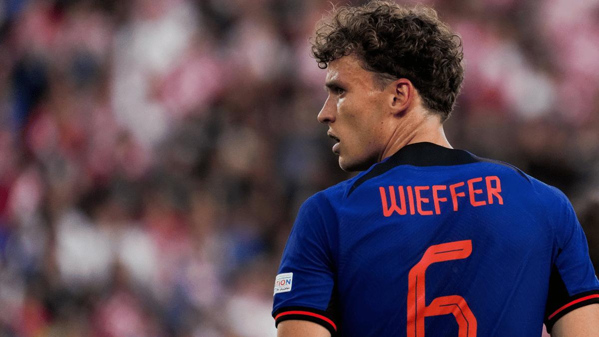 Mats Wieffer, international van het Nederlands elftal