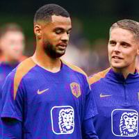 Cody Gakpo (links) en Joey Veerman