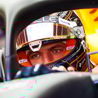 Max Verstappen in zijn RB21