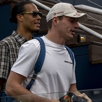 Verstappen gespot samen met Van Dijk en Martin Garrix