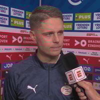 Joey Veerman voor de camera van ESPN