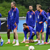 Training van het Nederlands elftal 