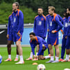Training van het Nederlands elftal 