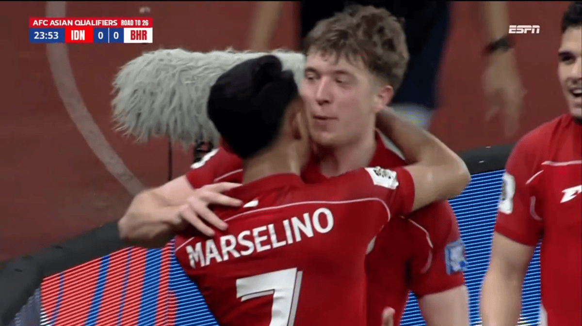Indonesië wint van Bahrein