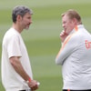 Mark van Bommel en Ronald Koeman