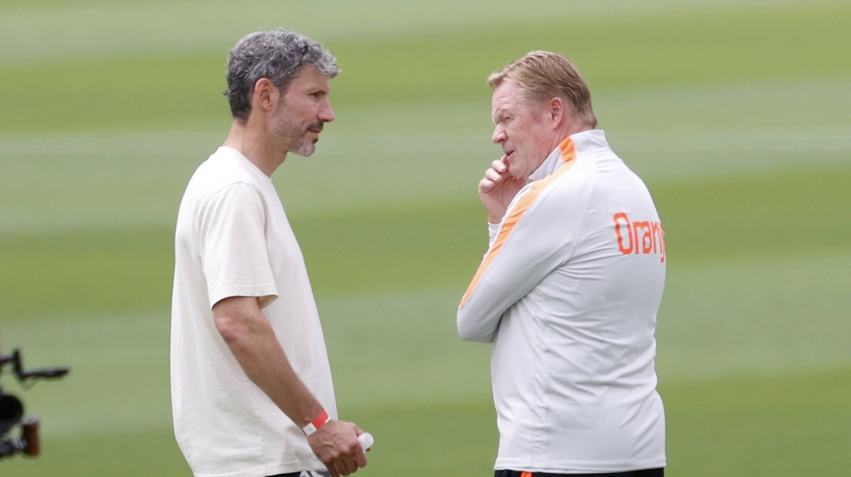 Mark van Bommel en Ronald Koeman